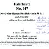 31 Fahrkarte 